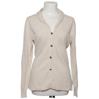 Cardigan (Beige) de River Woods Coton, Faux cuir, Nylon