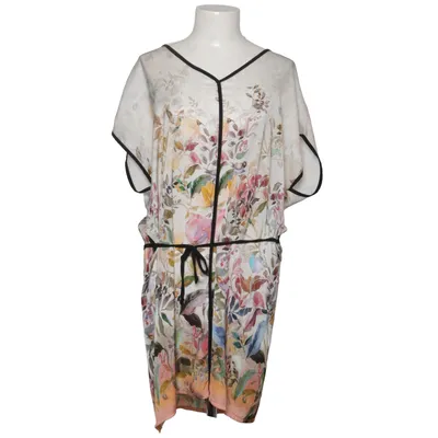 Caftan (Blanc, Multicolore) de La Fée Maraboutée Polyester