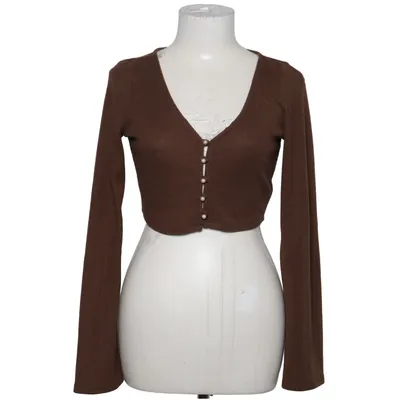 Crop top (Brun) från Hanna Schönberg x NA-KD Elastan, Polyester