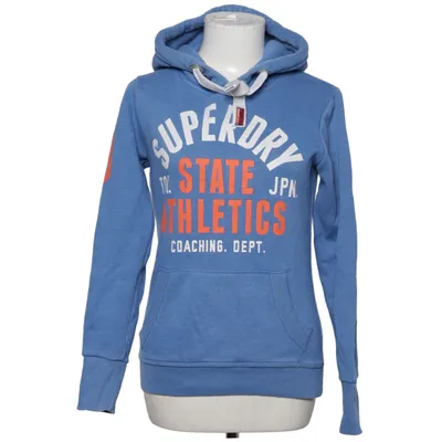 Huvtröja (Blå, Orange, Vit) från Superdry Bomull, Polyester