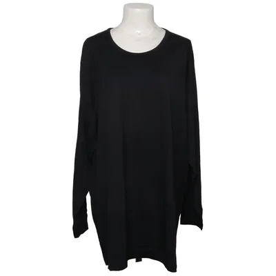 Langærmet t-shirt (Sort) fra Amie Bomuld, Modal