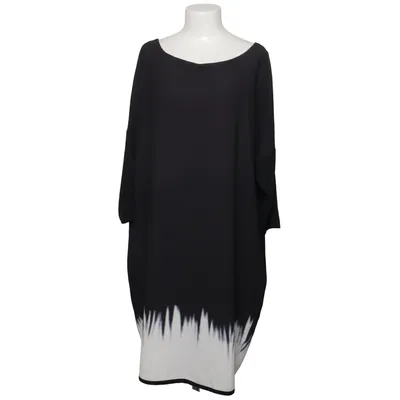 Jurk (Zwart) van Mat. Elastaan, Polyester