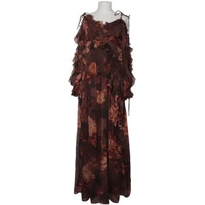 Maxi dress (Brown, Multicolored) from ASOS Design Polyester