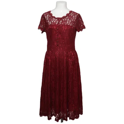 Cocktailklänning (Röd) Elastan, Polyester