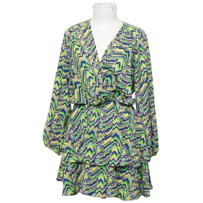 Klänning (Blå, Flerfärgad) från Axara Polyester
