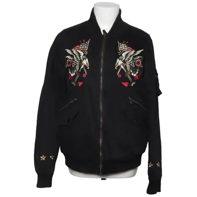 Bomberjacka (Svart, Flerfärgad) från The Stray Boys Bomull