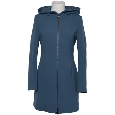 Coat (Blue) from Talco Elastane, Polyester, Viscose
