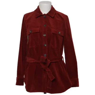 Surchemise (Rouge) de Hessnatur Élasthane, Coton biologique