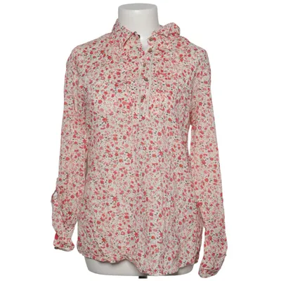 Blouse (White, Red, Multicolored) from Beacan Cove Cotton