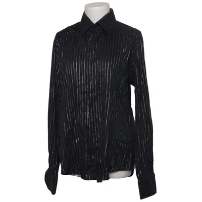Chemise (Noir) de Ted Lapidus Coton, Élasthane, Fibre métallique