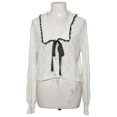 Kofta (Vit) från Divided by H&M Akryl, Bomull