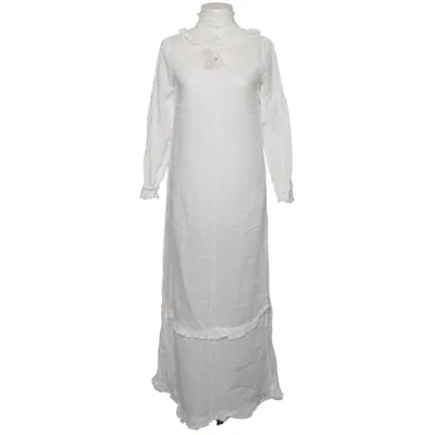 Robe longue (Blanc) de Louis Féraud Laine de mouton