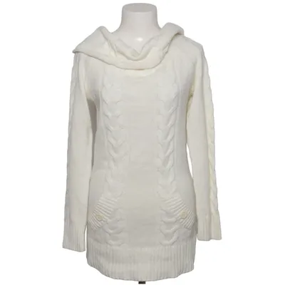 Rollkragenpullover (Weiß) von Jane Norman Acryl