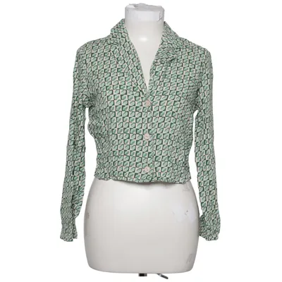 Shirt (Green, Beige, Multicolored) from Stradivarius