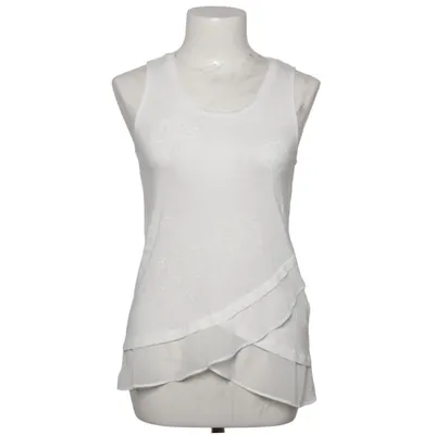 Top (White) from Desigual Polyester, Viscose