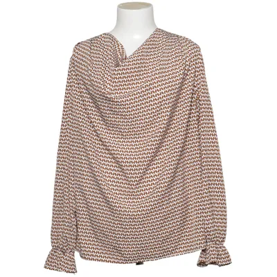 Blouse (Bruin, Wit, Meerkleurig) van Shein Polyester