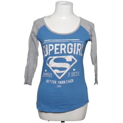 Baseballtröja (Blå, Grå, Vit) från DC Comics