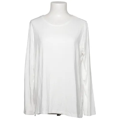 Langærmet t-shirt (Hvid) fra My Own Elastan, Polyester, Viscose