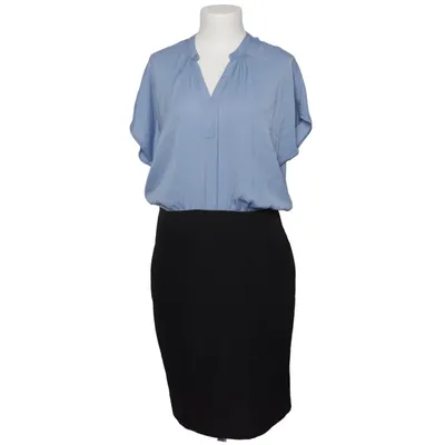 Dress (Blue, Black) from Steps Every Day Chic Cotton, Elastane, Polyester
