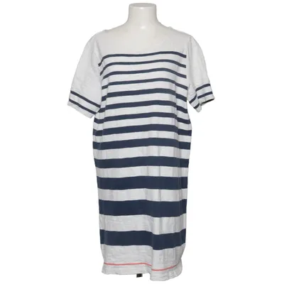 Jurk (Wit, Blauw) van Marc O'Polo Katoen