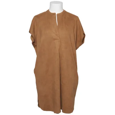 Skjortekjole (0307) fra Ambika Elastan, Polyester