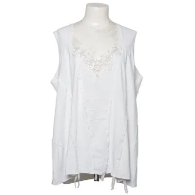 Top (White) from Jean Marc Philippe Acrylic, Elastane, Polyamide