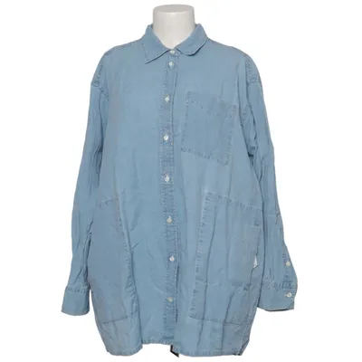 Chemise en jean (Blouse Classic Shirt Washed Ultra Light Denim) de Vanilia Coton, Lin