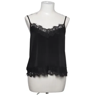 Top (Zwart) van Zara Elastaan, Polyester