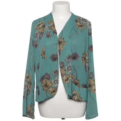 Jacket (Blue, Multicolored) from Love 21 Polyester