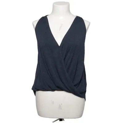 Slå-om top (Blå) fra Abercrombie & Fitch Elastan, Polyester, Viscose
