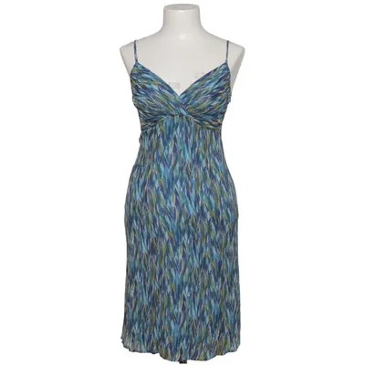 Jurk (Blauw, Groen, Lila) van ESPRIT Collection Acetaat, Zijde