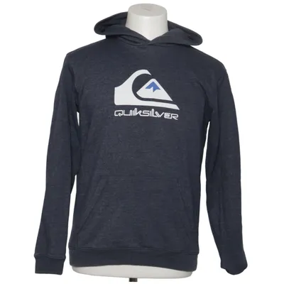 Hoodie (Blue) from Quiksilver Cotton, Polyester