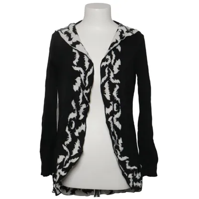 Cardigan (Sort, Hvid) fra Gothicana by EMP Akryl