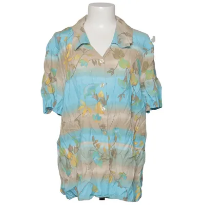 Short sleeve shirt (Blue, Beige, Yellow) from Maria Bellesi