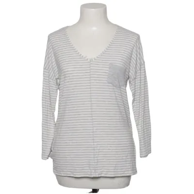 Langærmet t-shirt (Grå, Hvid) fra Linvosges Elastan, Viscose