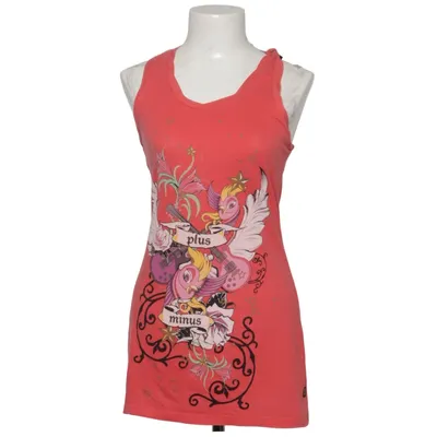 Tanktop (Rood, Meerkleurig) van Plusminus Katoen