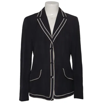 Blazer (Sort) fra Rena Lange Bomuld, Cupro, Polyester