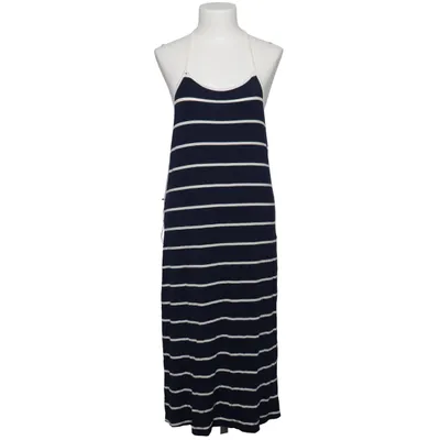 Maxi dress (Blue, White) from Mango Casual Elastane, Viscose