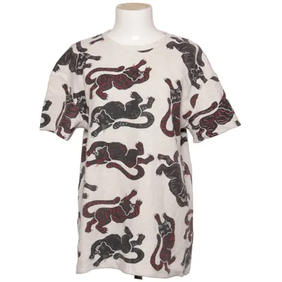 T-shirt (Weiß, Schwarz, Rot) von Zara Trafaluc Baumwolle, Polyester
