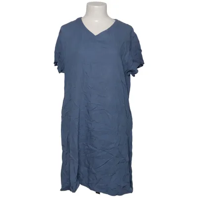 Dress (Blue) from Yidarton Cotton, Linen
