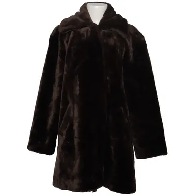 Manteau (Marron) de Dames Once Acrylique, Polyester