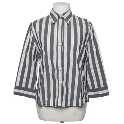 Skjorte (Grå, Hvid) fra Brookshire Bomuld, Polyester