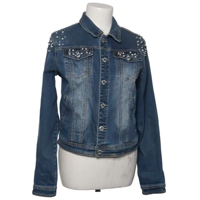 Denim jacket (Blue) from Fresh Made Cotton, Elastane, Polyester