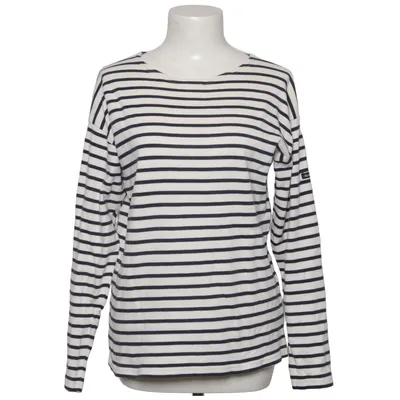 Langærmet t-shirt (Blå, Hvid) fra Armor Lux Bomuld
