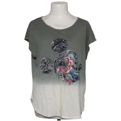 T-shirt (Grön, Vit, Flerfärgad) från Desigual Disney Bomull, Modal