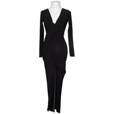 Aftenkjole (Sort) fra Club London Elastan, Polyester