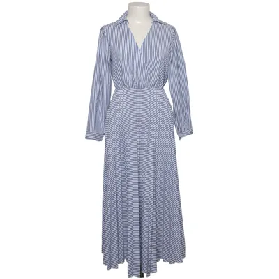 Shirt dress (Blue, White) from Senes Elastane, Polyester