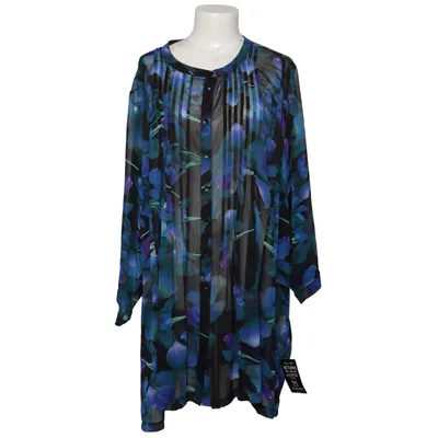 Blouse (Zwart, Blauw, Meerkleurig) van Yoek Polyester