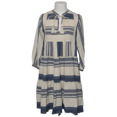 Dress (Beige, Blue) from Hallhuber