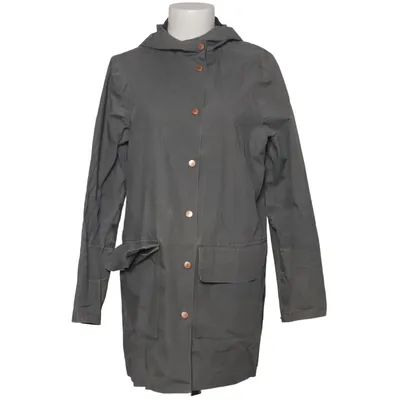Raincoat (Gray) from Langerchen Organic cotton, Polyurethane